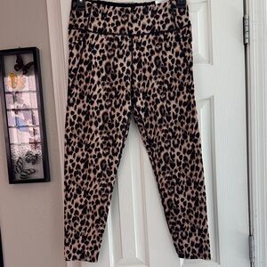 NWT Victoria's Secret Animal Print Performance Leggings